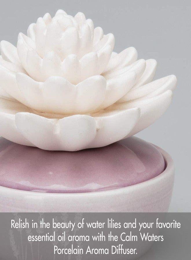 Ellia Calm Waters Porcelain Aroma Diffuser, Pink - Image 5